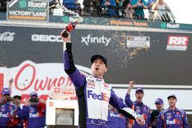 Hamlin Becomes 7th Different Cup Series Winner in Seven Races